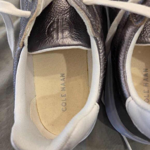 Cole Haan Silver Sneakers - Picture 5 of 11